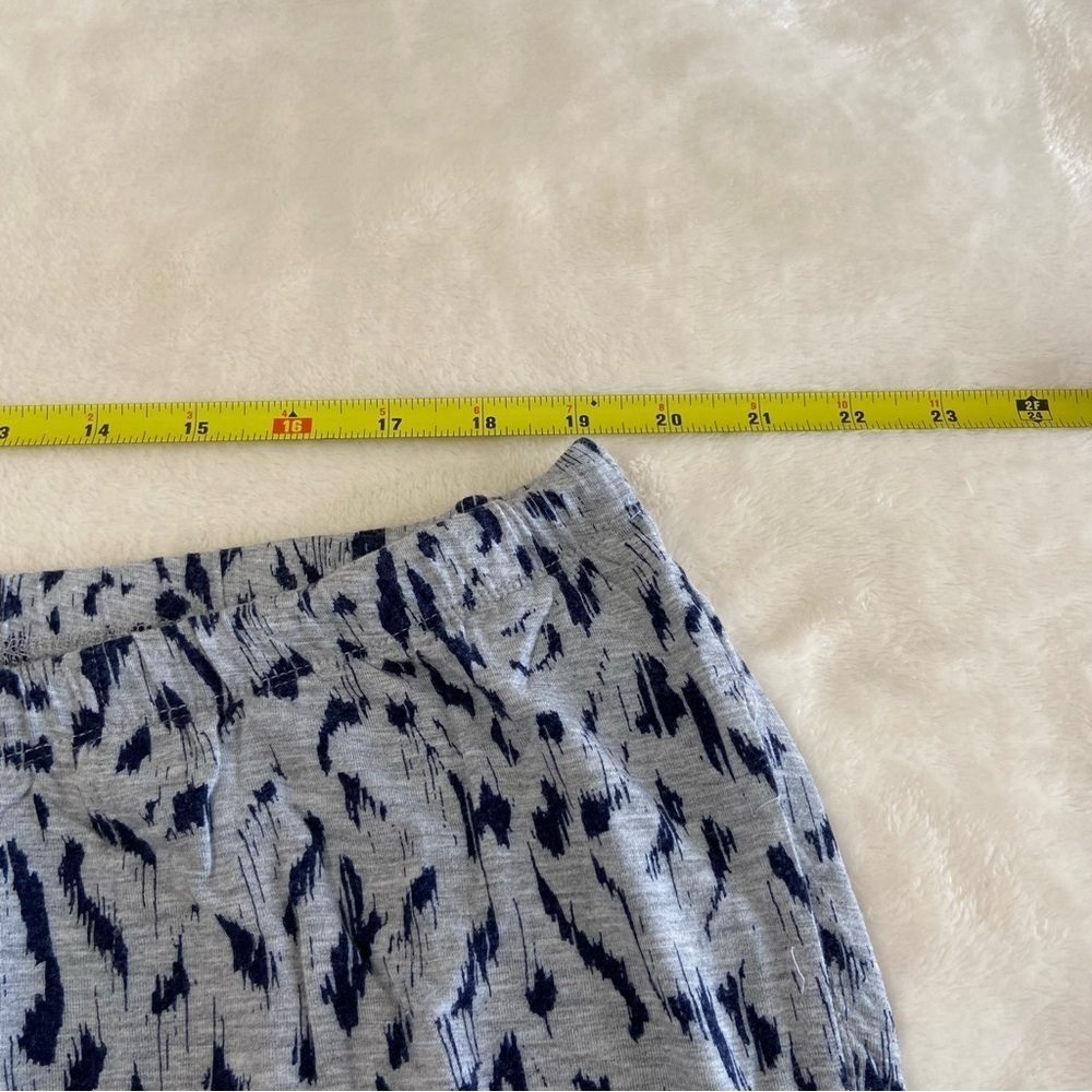 SOMA / Gray & Blue Print Soft Cool Nights PJ Pants Size XXL - Picture 7 of 10